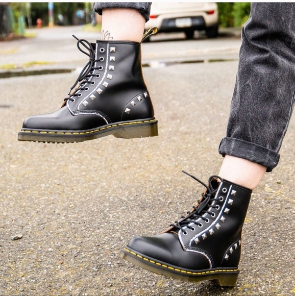 Dr. Martens | Shoes | Dr Martens 46 Stud Laceup Boot | Poshmark